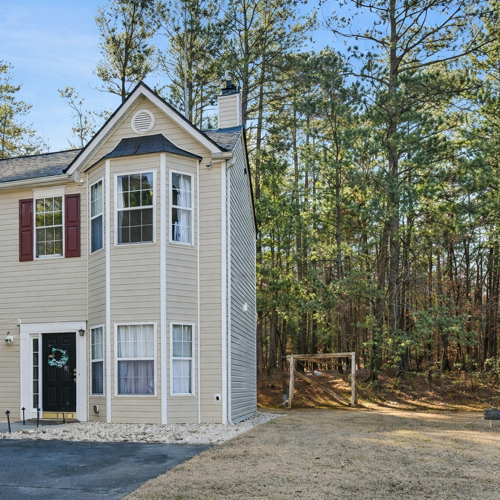 Townhomes in Cartersville at 52 Hampton Drive exterior