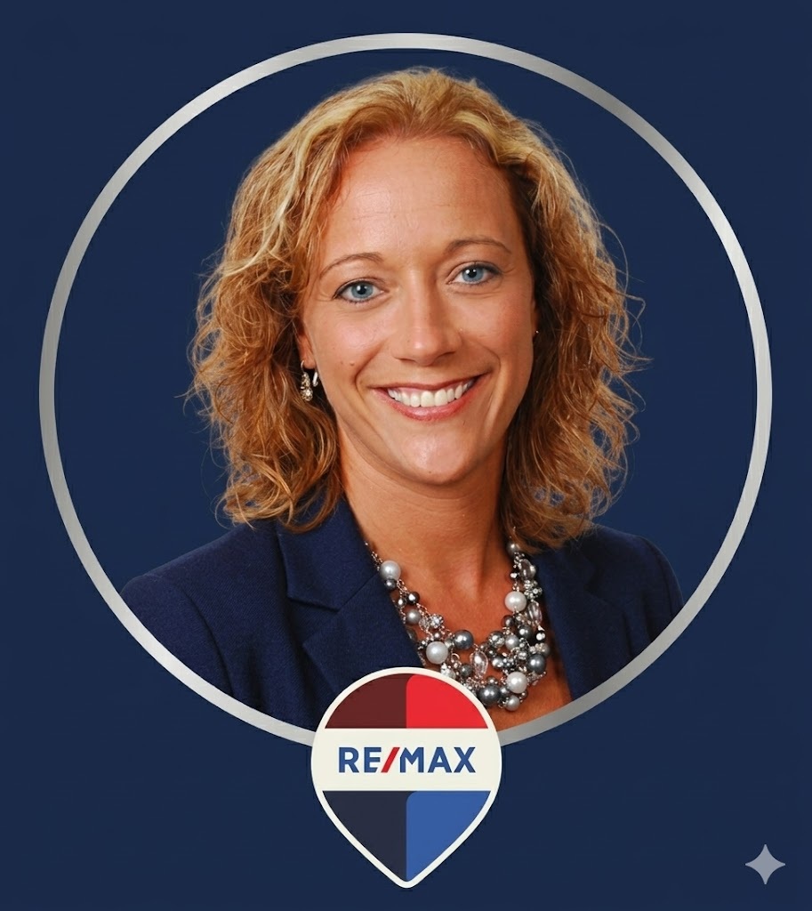 Nicole France RE/MAX Center branded headshot