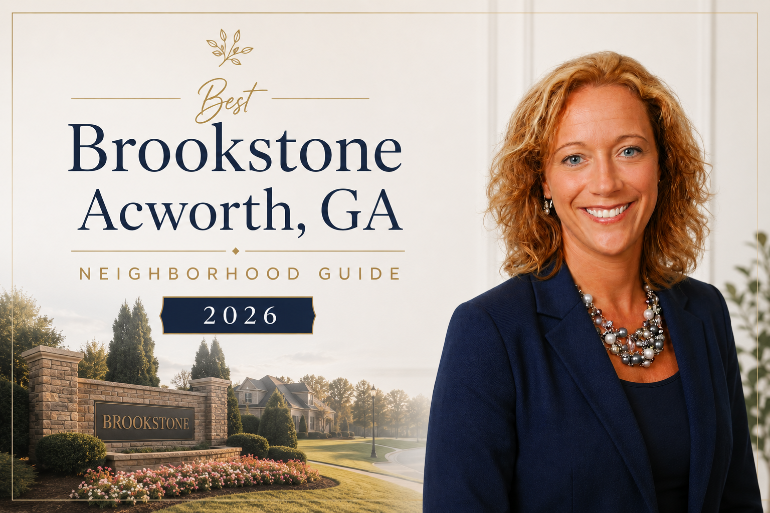 Brookstone Acworth GA - golf course community homes