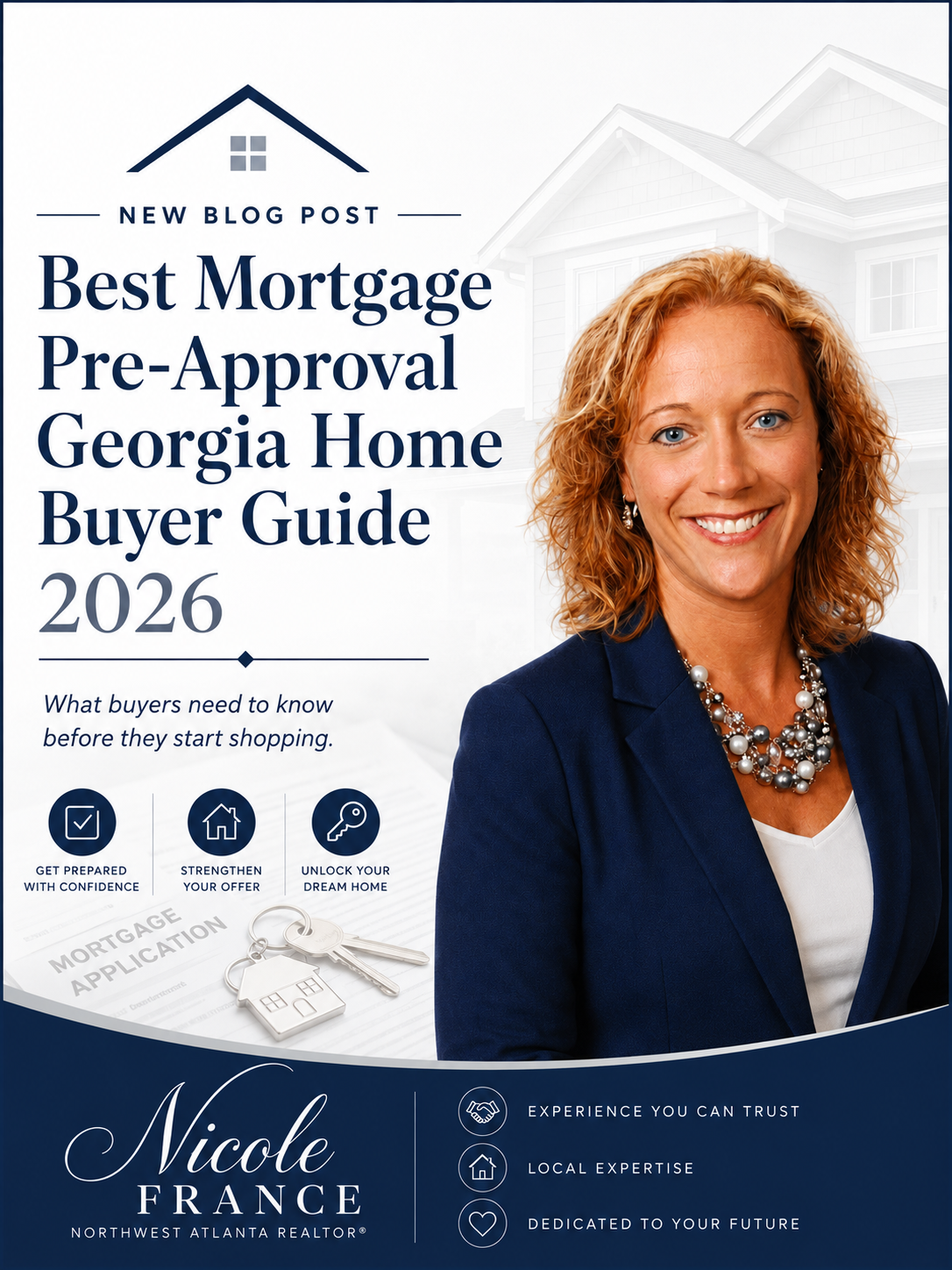 Mortgage pre-approval Georgia - lender reviewing home buyer documents