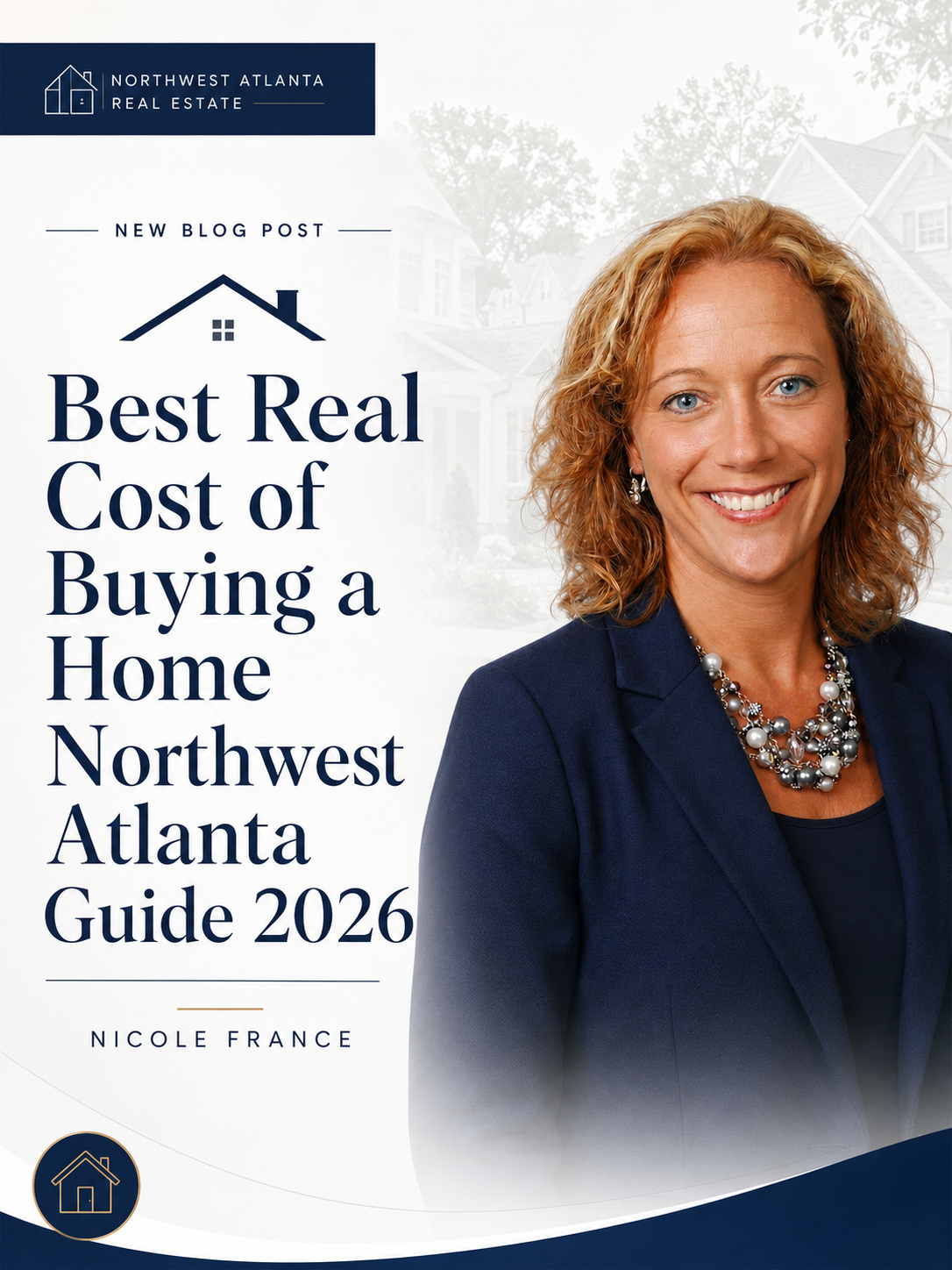 Real cost of buying a home Northwest Atlanta - calculator and house keys